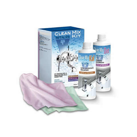 METACRIL - Clean Mix Kit - Wasserhahn-Pflege-Set | Reinigungsprodukt