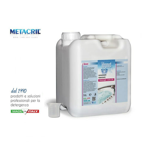 METACRIL - Idronet - Sanitizing Whirlpool-Badewannen 5 Lt | Produkt Whirlpool-Badewannen, Spa