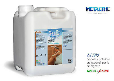 METACRIL - SaunaDet - Reinigungs- und Desinfektionsmittel 5 Lt | Saunaprodukt
