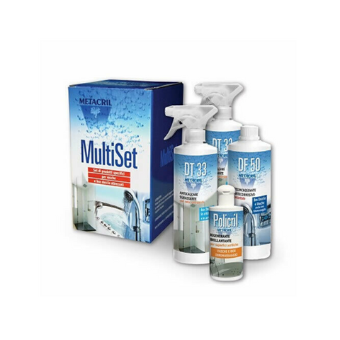 METACRIL - Multi Set Shower - Duschkabinenpflege | Duschkabinenreinigungsprodukt
