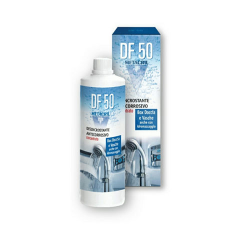 METACRIL - DF50 - Konzentrierter Korrosionsschutz-Entkalker 500 ml | Sanitärkeramik, Duschboxen, Whirlpools