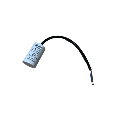 Kondensator mit 8 µF Kabel
