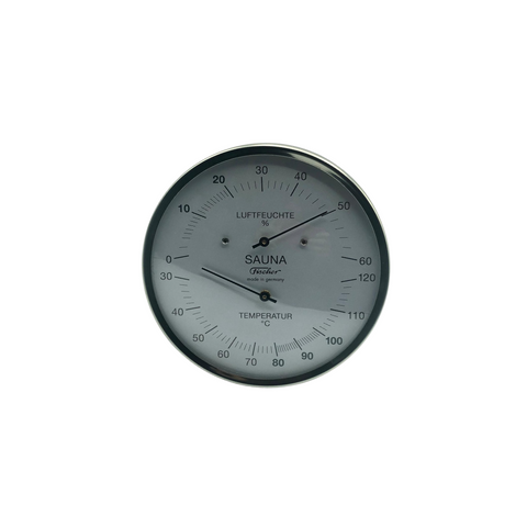 FISCHER Thermo-Hygrometer für Sauna 194.01