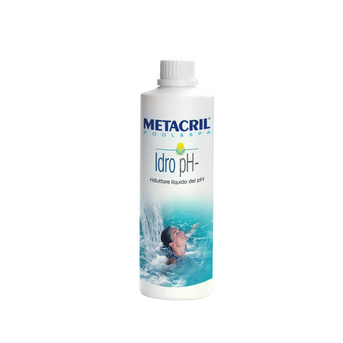 METACRIL - Hydro pH - Wasser pH-Senker 1 lt - nicht schäumend | Produkt Schwimmbäder Spa.