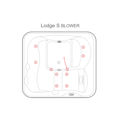 [PRE-ORDER] JACUZZI - Blower Lodge - LIEFERUNG IN 2-4 WOCHEN